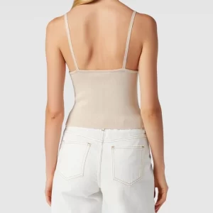 REVIEW Crop Top In Ripp-Optik – Offwhite 15