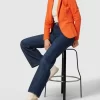 ICHI Blazer Mit Reverskragen Modell ‘Kate’ – Orange 17