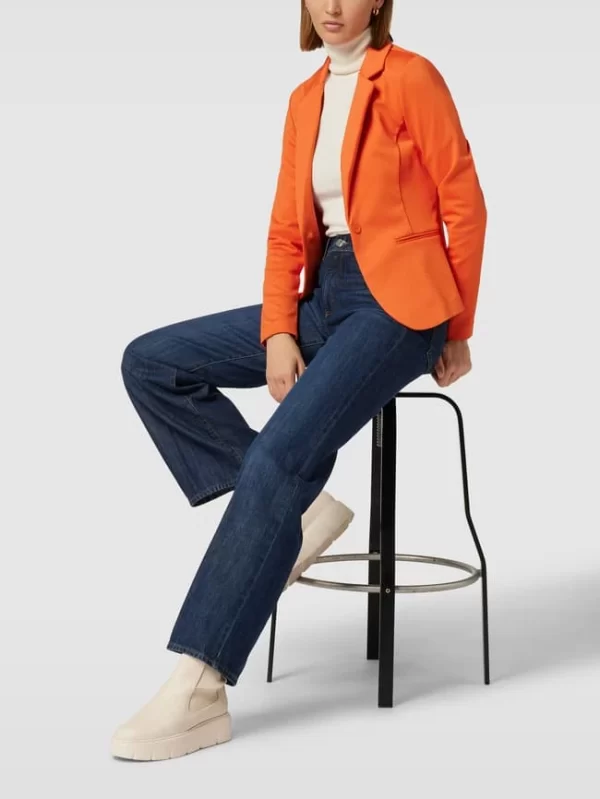 ICHI Blazer Mit Reverskragen Modell ‘Kate’ – Orange 1