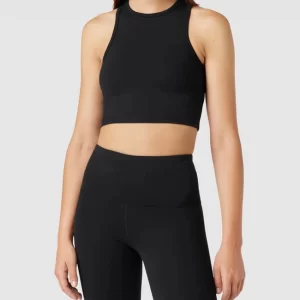 REVIEW Crop Top Mit Racerback – Schwarz 13