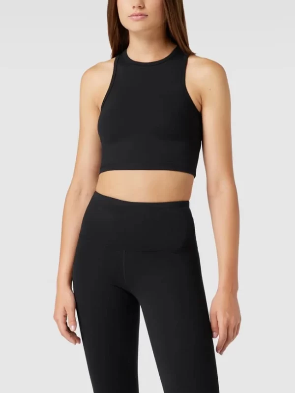 REVIEW Crop Top Mit Racerback – Schwarz 5