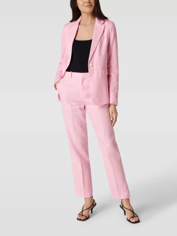 Mango Blazer Mit Reverskragen – Pink 1