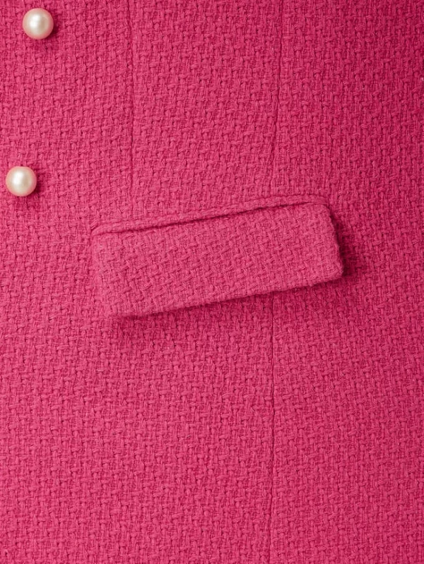 Mango Blazer Aus Bouclé Modell ‘Quintin’ – Pink 5