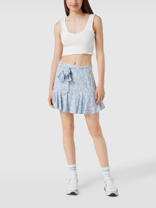 Only Crop Top Mit Rüschen – Offwhite 1