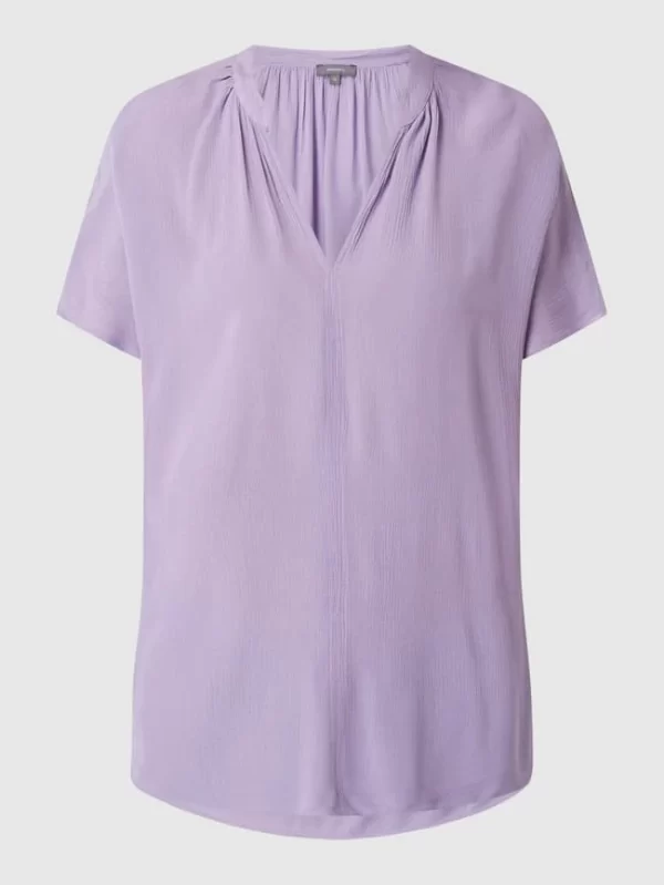 Montego Blusenshirt Mit Angeschnittenen Ärmeln – Violett 3