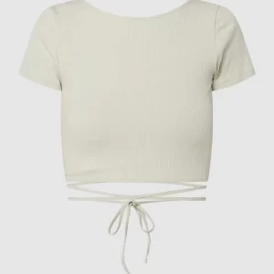 EDITED Crop Shirt Mit Schnürung Modell ‘River’ – Bottle 9