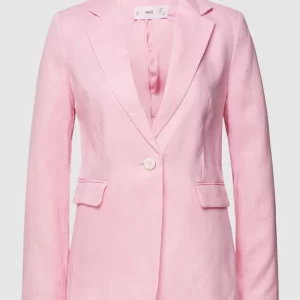 Mango Blazer Mit Reverskragen – Pink 9