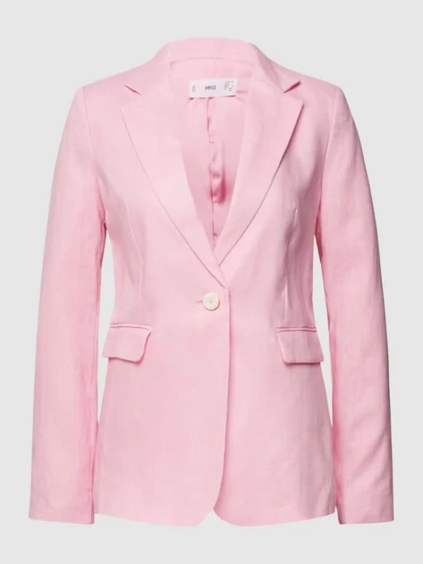 Mango Blazer Mit Reverskragen – Pink 3