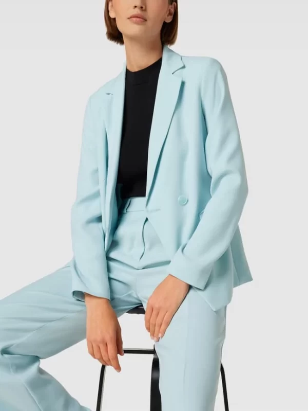 Comma Blazer Mit Angedeuteten Pattentaschen – Mint 4