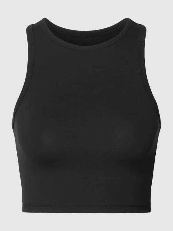 REVIEW Crop Top Mit Racerback – Schwarz 3