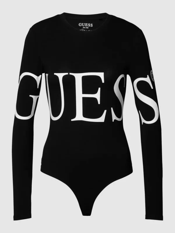 Guess Body Mit Label-Print – Schwarz 3