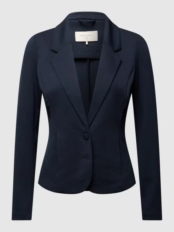 FREE/QUENT Blazer Mit 2-Knopf-Leiste Modell ‘Nanni’ – Marineblau 3