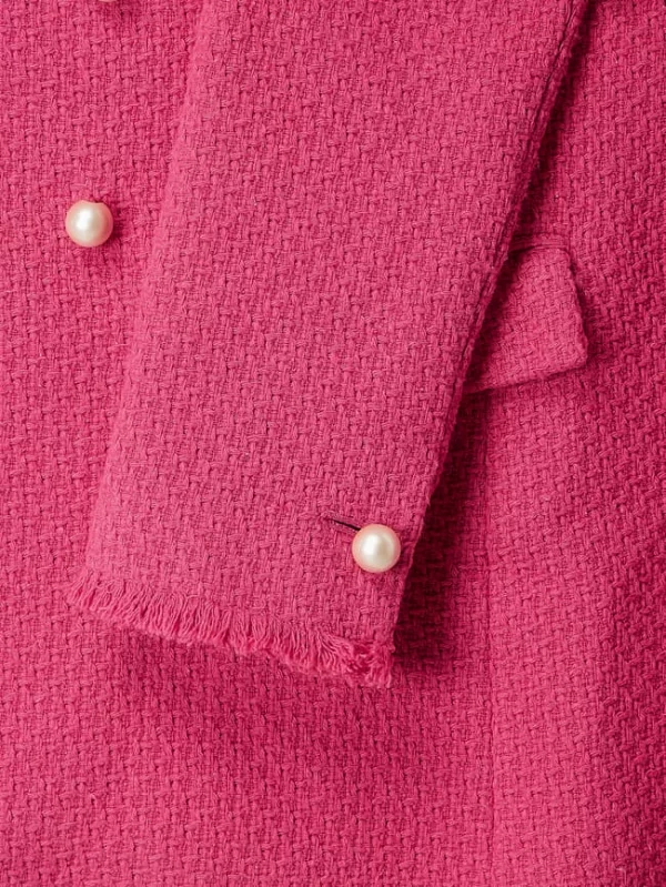 Mango Blazer Aus Bouclé Modell ‘Quintin’ – Pink 3