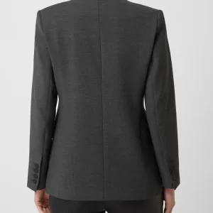 Selected Femme Blazer Mit 2-Knopf-Leiste Modell ‘Frita’ – Dunkelgrau Meliert 15