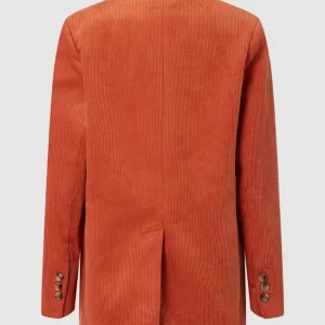 Mango Blazer Aus Cord Modell ‘Hailey’ – Orange 10