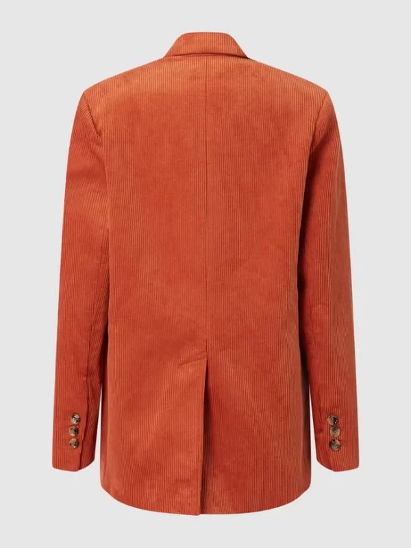 Mango Blazer Aus Cord Modell ‘Hailey’ – Orange 4