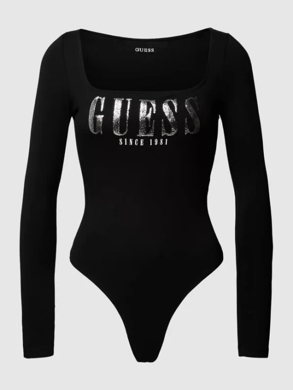 Guess Body Mit Label-Print Modell ‘HEVELINA’ – Schwarz 3