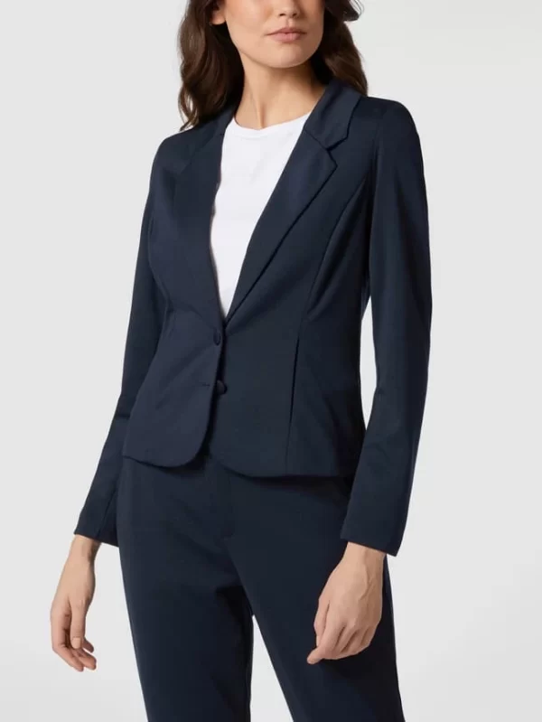 FREE/QUENT Blazer Mit 2-Knopf-Leiste Modell ‘Nanni’ – Marineblau 5