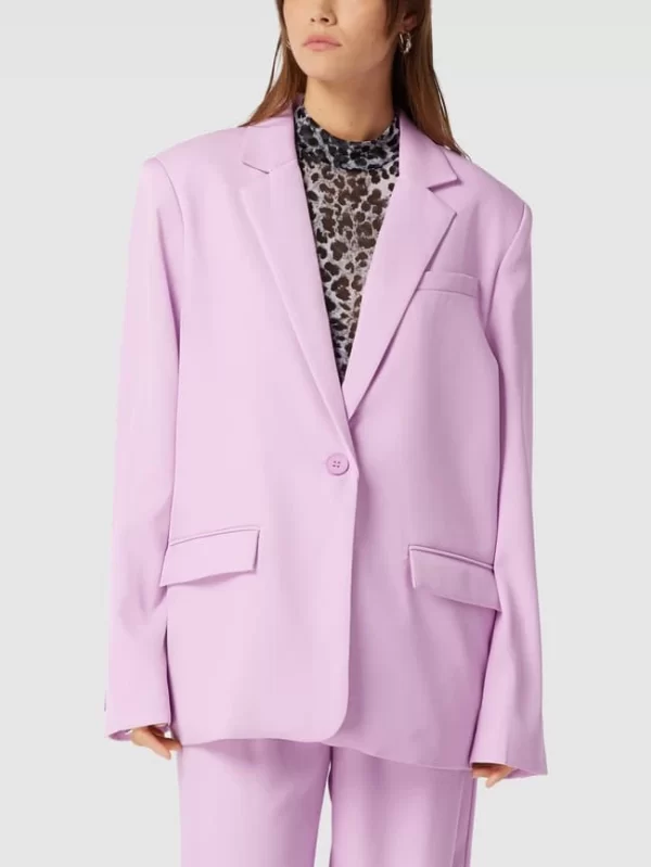 NA-KD Oversized Blazer Mit Reverskragen – Rosa 5