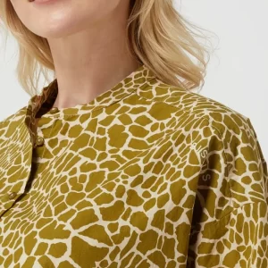 Smith And Soul Bluse Mit Animal-Print – Olivgrün 11