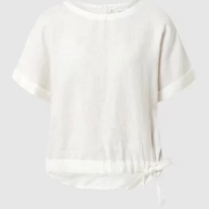 Gerry Weber Blusenshirt Aus Leinen – Offwhite 9