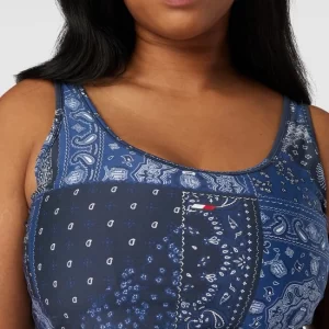 Tommy Hilfiger Curve PLUS SIZE Crop Top Mit Label-Detail Modell ‘Bandana’ – Marineblau 11