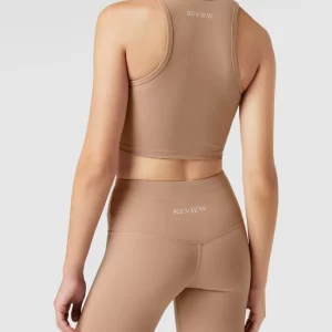 REVIEW Crop Top Mit Racerback – Taupe 15