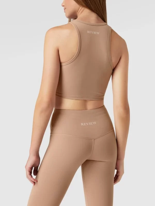 REVIEW Crop Top Mit Racerback – Taupe 6