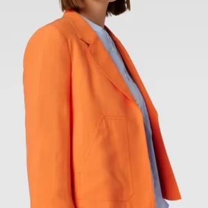 Comma Blazer Mit Reverskragen Modell ‘juni’ – Dunkel Orange 11