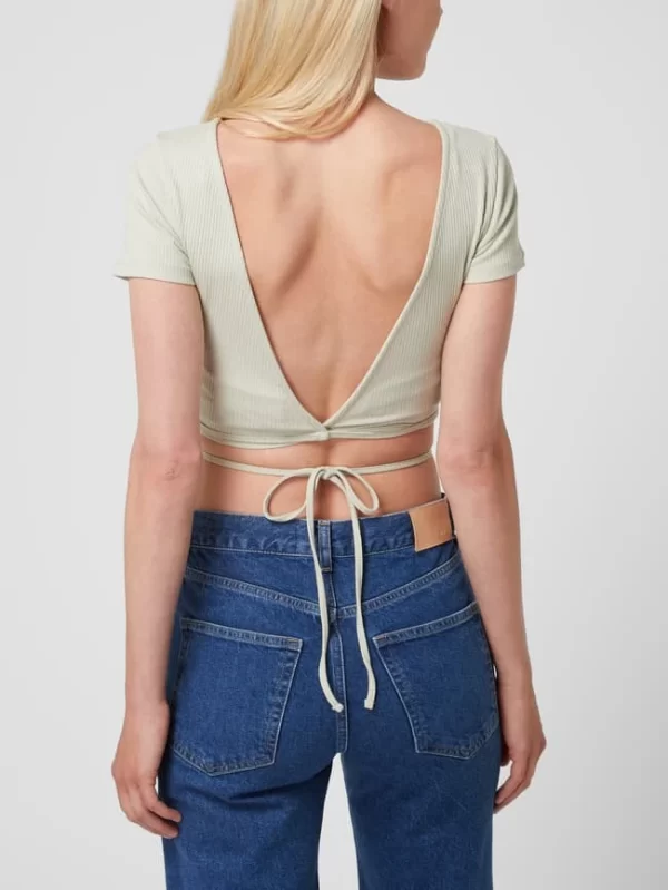 EDITED Crop Shirt Mit Schnürung Modell ‘River’ – Bottle 6