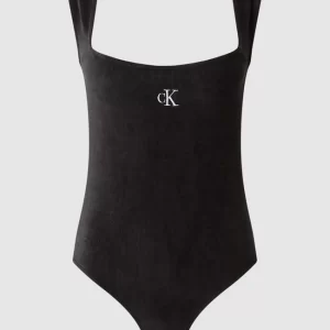 Calvin Klein Jeans Body Aus Cord – Schwarz 9