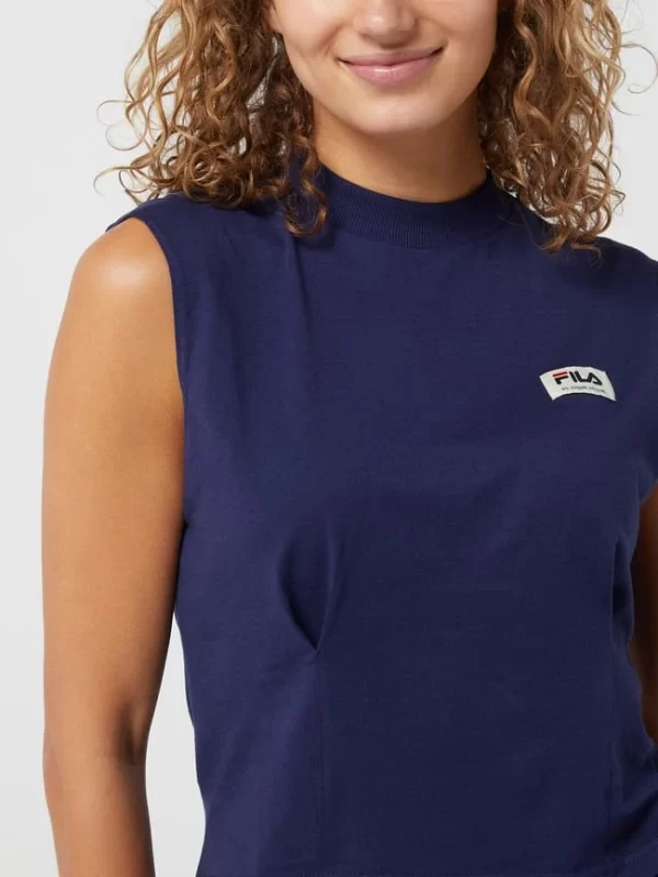 FILA Crop Top Aus Baumwolle Modell ‘Tuzla’ – Blau 4