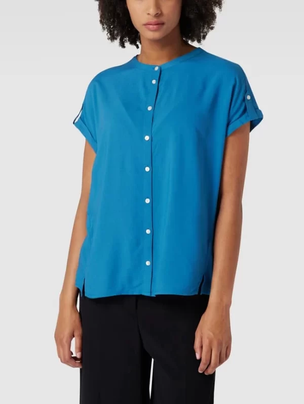 Tom Tailor Bluse Aus Viskose – Blau 5