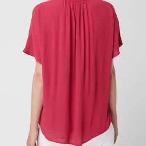 Montego Blusenshirt Mit Angeschnittenen Ärmeln – Fuchsia 15