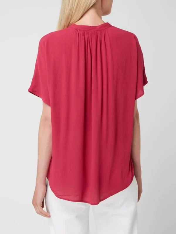 Montego Blusenshirt Mit Angeschnittenen Ärmeln – Fuchsia 6