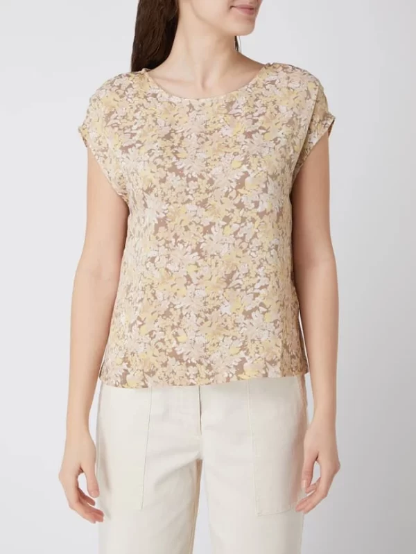 Rosemunde Shirt Mit Angeschnittenen Ärmeln – Beige 5