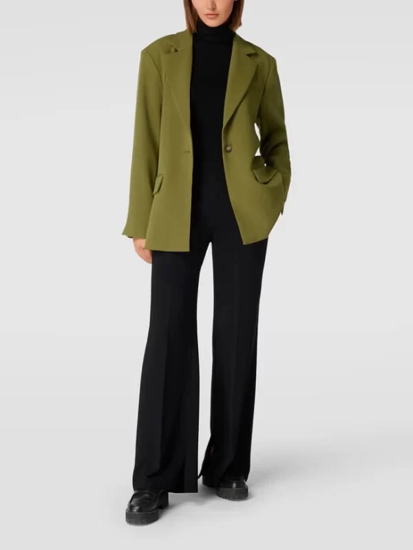 MOSS COPENHAGEN Blazer Mit Pattentaschen Modell ‘Taira’ – Khaki 1