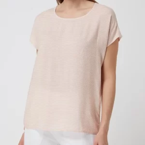 Soyaconcept Shirt Aus Viskose Mit Streifenmuster – Rosé 13