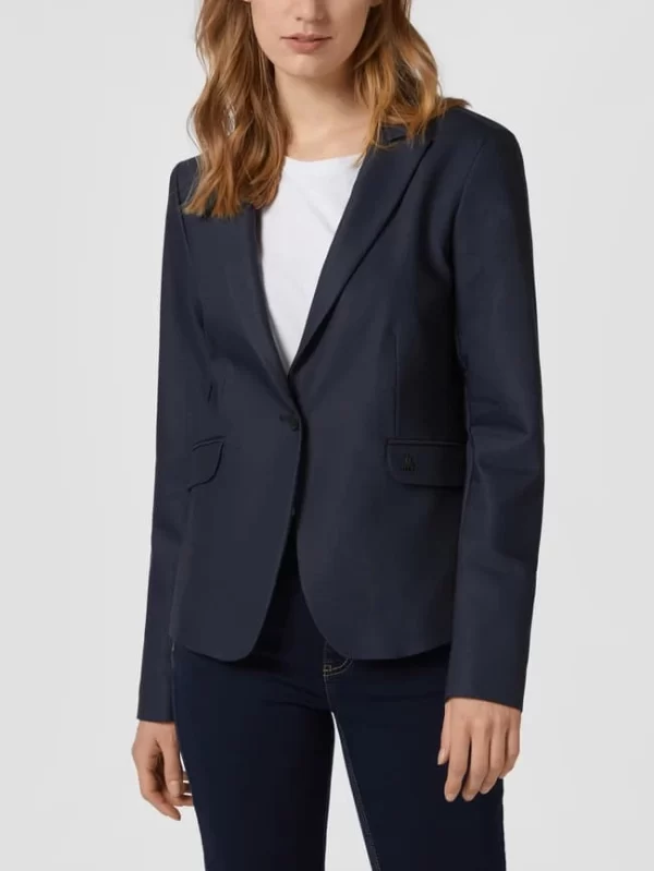 MOS MOSH Blazer Mit Reverskragen Modell ‘BLAKE NIGHT’ – Marineblau 5