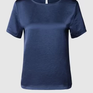 Weekend Max Mara Blusenshirt Mit Rundhalsausschnitt – Marineblau 9