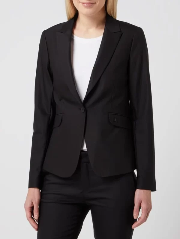 MOS MOSH Blazer Mit Reverskragen Modell ‘BLAKE NIGHT’ – Schwarz 5