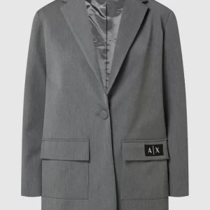 ARMANI EXCHANGE Blazer Mit Stretch-Anteil – Dunkelgrau 9