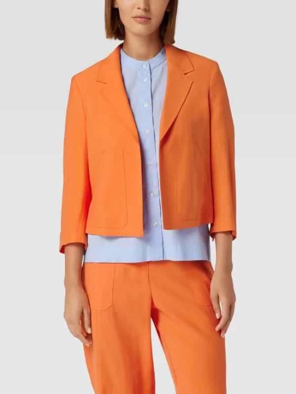 Comma Blazer Mit Reverskragen Modell ‘juni’ – Dunkel Orange 5