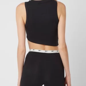 Reebok Active Crop Top Mit Logo – Schwarz 15