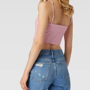 REVIEW Crop Top Mit Vichy-Karos – Pink 15