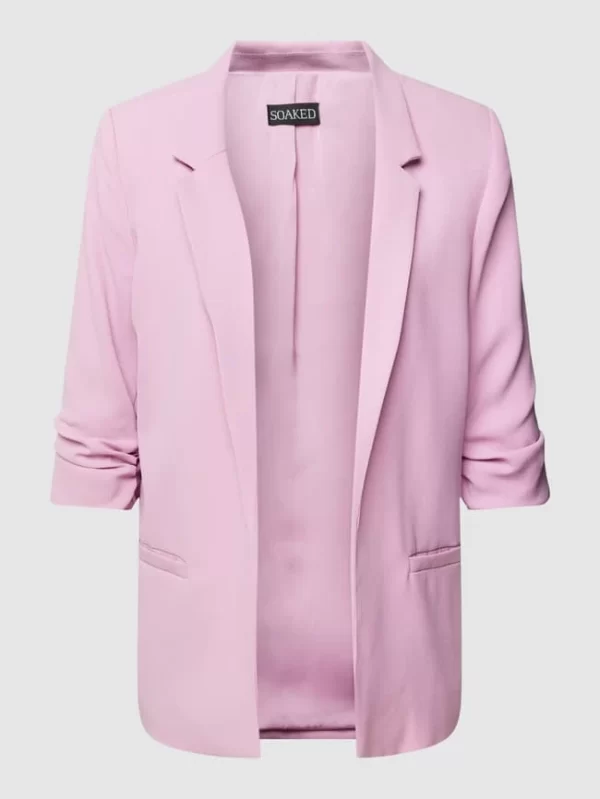 Soaked In Luxury Blazer Mit Reverskragen Modell ‘Shirley’ – Rosé 3