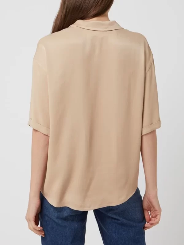 S.Oliver BLACK LABEL Bluse Aus Viskose – Sand 6