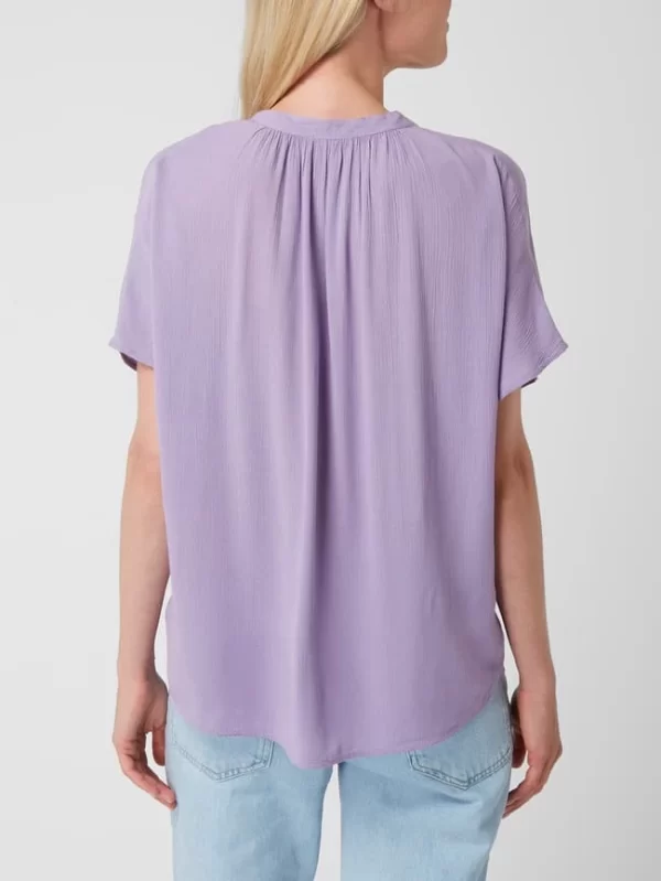 Montego Blusenshirt Mit Angeschnittenen Ärmeln – Violett 6