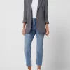 JC Sophie Blazer Mit Paspelierten Pattentaschen – Dunkelgrau 17