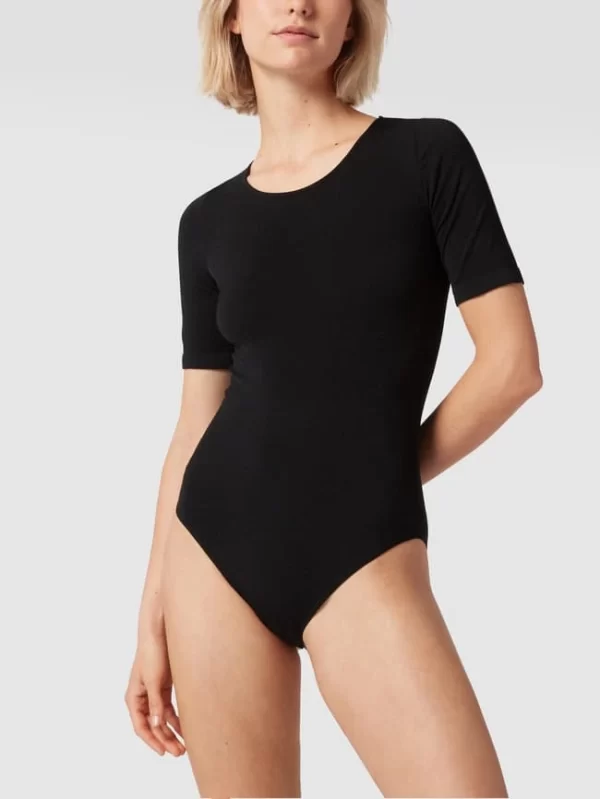 Wolford Body Mit Stretch-Anteil Modell ‘Bahamas’ – Nahtlos – Schwarz 1